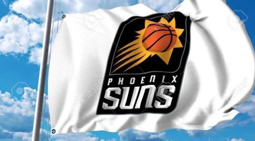 Phoenix Suns White Flag 3X5Ft Polyester Banner USA Digital Print by flagsjustdoit