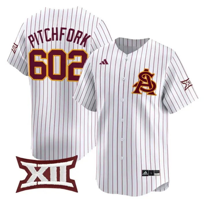 Pitchfork Jersey #602 Sun Devils 2026 Softball Vapor Premier Stitched by My Store