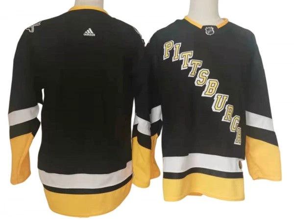 Pittsburgh Penguins 2021&22 Alternate Blank Jersey - Black by Hockey David