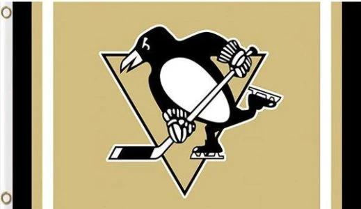 Pittsburgh Penguins Custom Flag 3X5Ft Polyester Digital Print Banner USA by flagsjustdoit