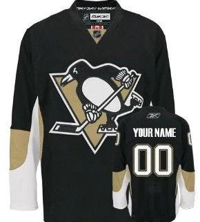 Pittsburgh Penguins Customized Black Jersey by Hockey David