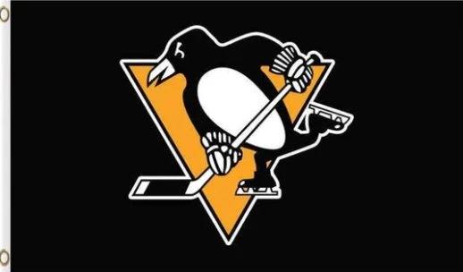 Pittsburgh Penguins Flag 3X5Ft Polyester Digital Print Banner USA by flagsjustdoit