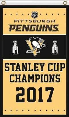 Pittsburgh Penguins Team US Sport Club Flag 3X5Ft Polyester Digital Print Banner USA by flagsjustdoit
