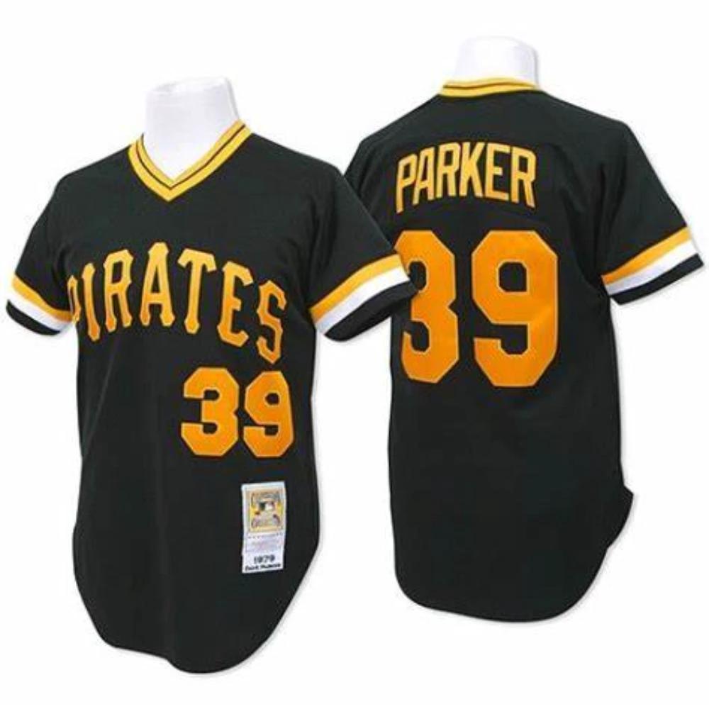 Pittsburgh Pirates Dave Parker Black 1979 Throwback Pullover Jersey by My Store