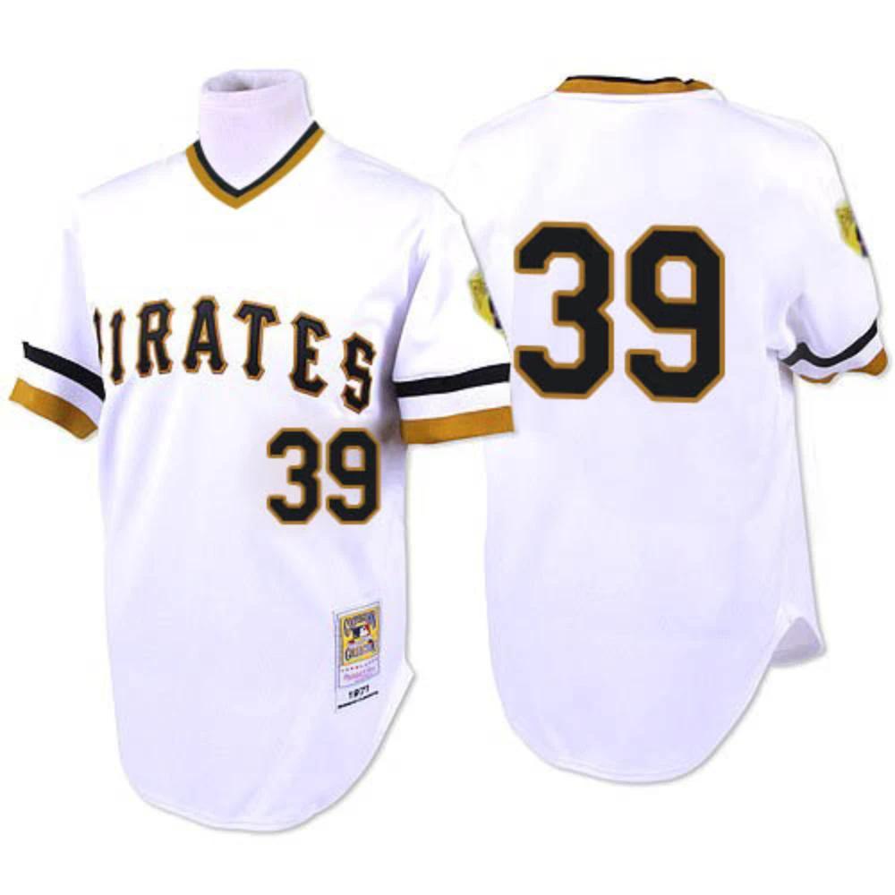 Pittsburgh Pirates Dave Parker White 1971 Throwback Pullover Jersey by My Store