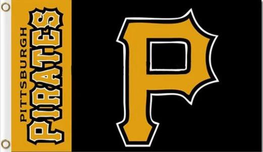 Pittsburgh Pirates Flag Baseball 3X5Ft Banner USA Polyester with Brass Grommets by flagsjustdoit