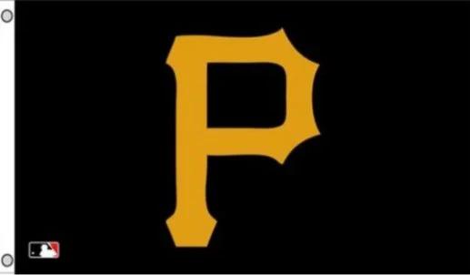 Pittsburgh Pirates US Flag 3X5Ft Banner USA Polyester with Brass Grommets by flagsjustdoit