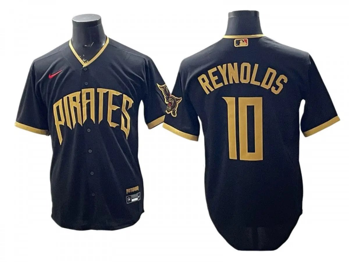 Pittsburgh Pirates #10 Bryan Reynolds 2026 City Connect Limited Jersey - Black by My Store