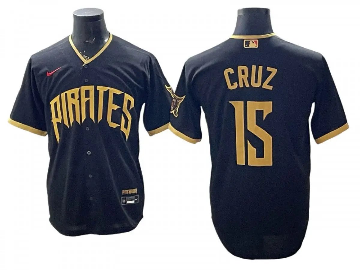 Pittsburgh Pirates #15 Oneil Cruz 2026 City Connect Limited Jersey - Black by My Store