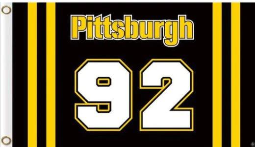 Pittsburgh Pirates #92 Flag 3X5Ft Banner USA Polyester with Brass Grommets by flagsjustdoit