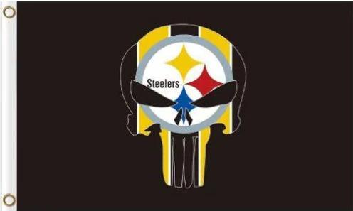 Pittsburgh Steelers Digital Flag 3X5 Ft Polyester Banner USA 90x150cm by flagsjustdoit