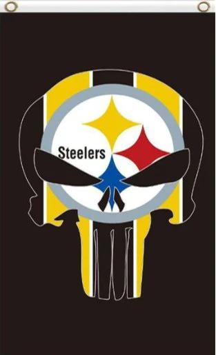 Pittsburgh Steelers Digital Vertical Flag 3X5 Ft Polyester Banner USA 90x150cm by flagsjustdoit