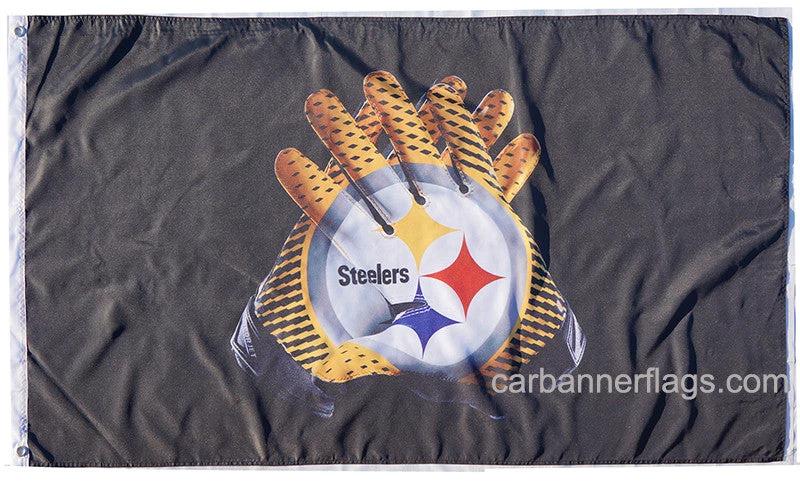 Pittsburgh Steelers Flag-3x5FT NFL the Terrible Towel Flag Banner-100% polyester by flagsshop