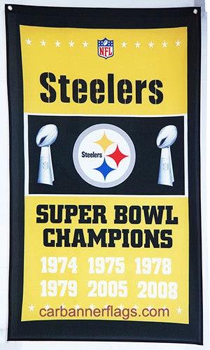 Pittsburgh Steelers Flag-3x5FT NFL the Terrible Towel Flag Banner-100% polyester by flagsshop