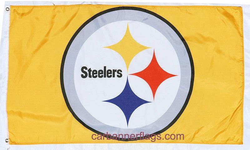 Pittsburgh Steelers Flag-3x5FT NFL the Terrible Towel Flag Banner-100% polyester by flagsshop