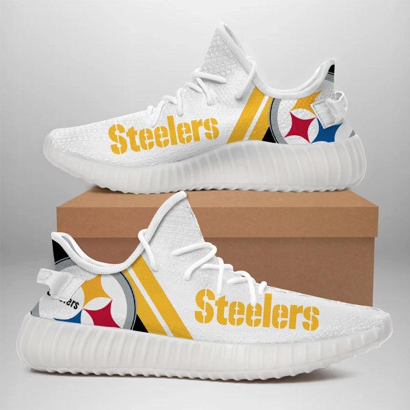 Pittsburgh Steelers NFL 350v Yeezy Sneakers For Men Women Fans by Crocs