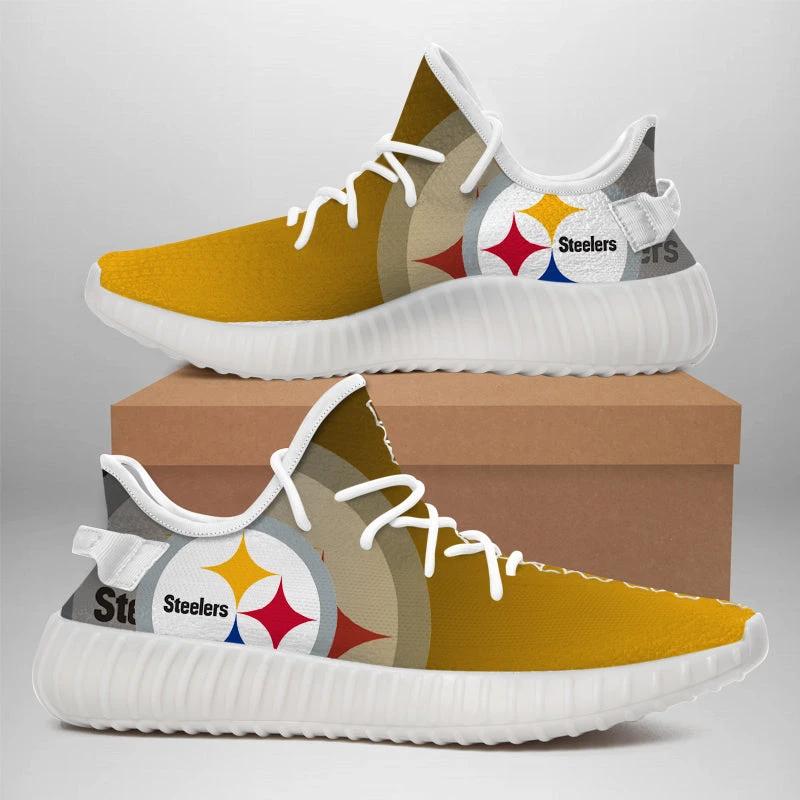 Pittsburgh Steelers NFL 350v Yeezy Sneakers For Men Women Fans by Crocs