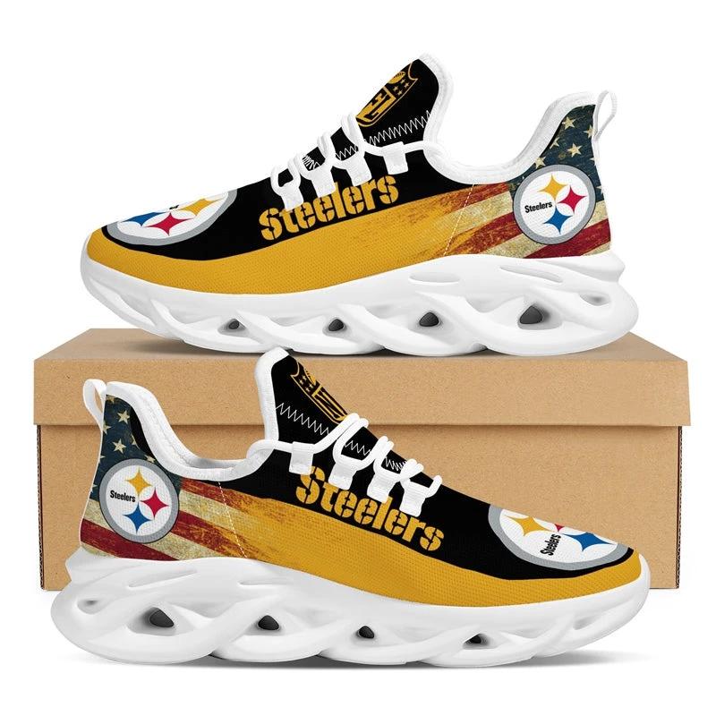 Pittsburgh Steelers Sneakers Shoes Elevate Your Every Step by Crocs
