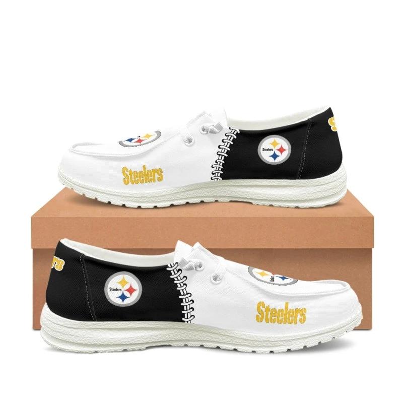 Pittsburgh Steelers V1 BZ15 Sneakers Shoes For Men Women Fans by Crocs