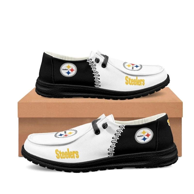 Pittsburgh Steelers V1 BZ15 Sneakers Shoes For Men Women Fans by Crocs