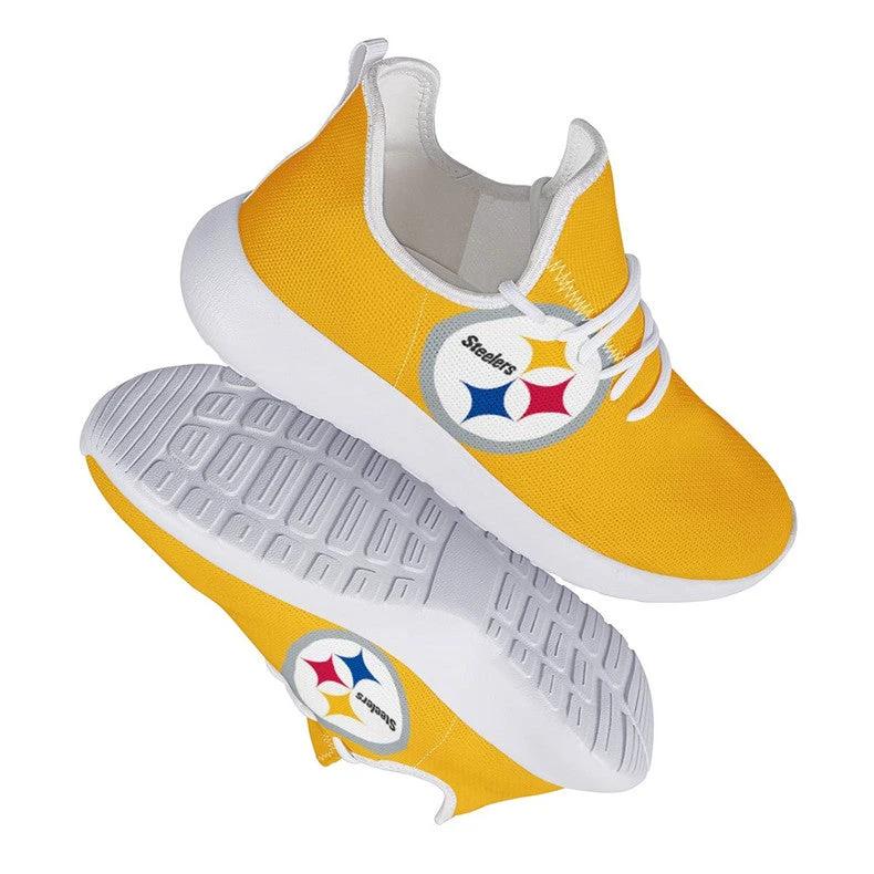 Pittsburgh Steelers Team Name Limited Sneaker Shoes For Men Women Fans by Crocs