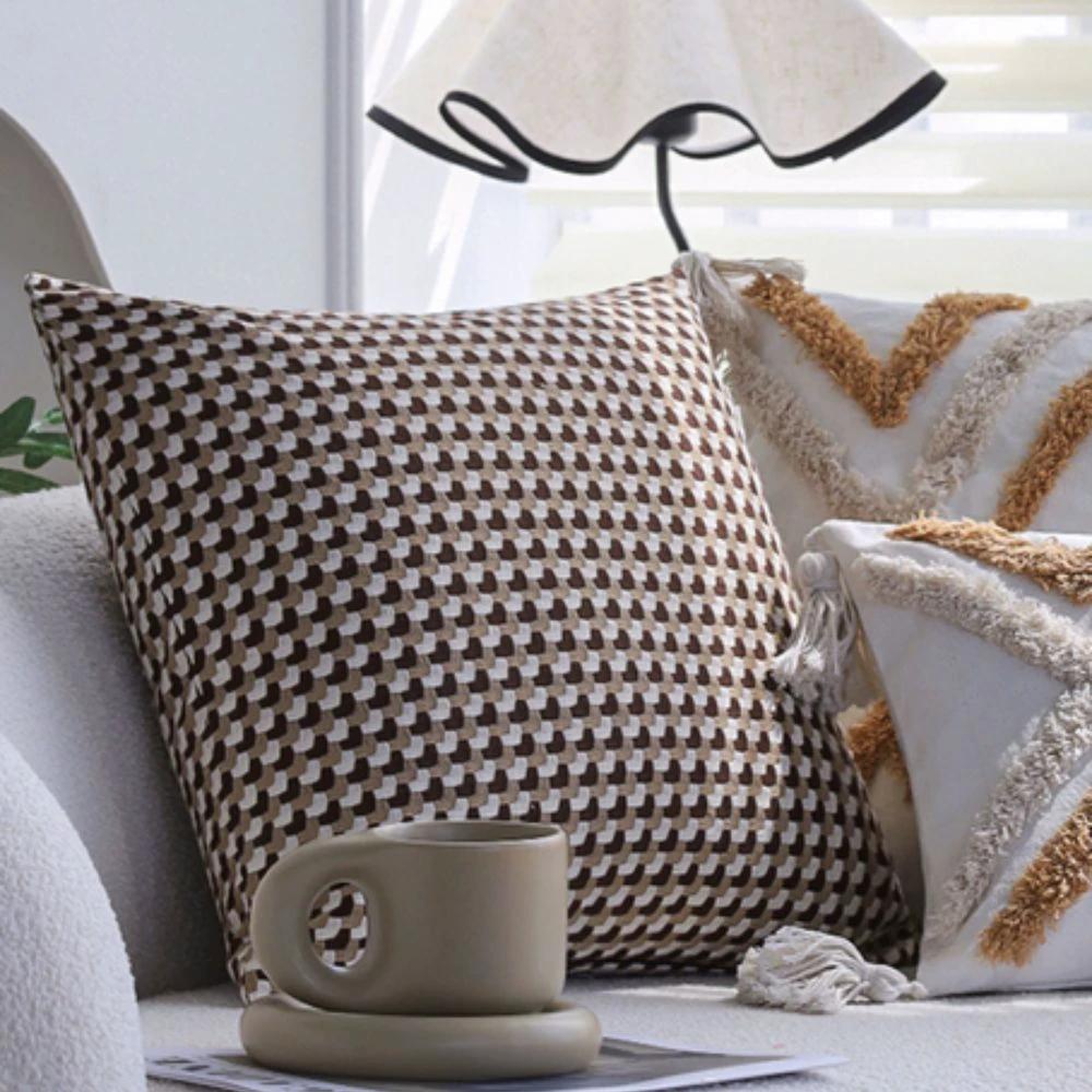 Pixel Weave Cushion Cover by Casa & Beyond