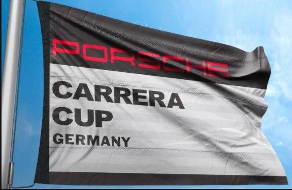 Porsche Flag Carrera Cup Germany - 2000 - 3X5 Ft Polyester Banner USA 90x150cm by flagsjustdoit