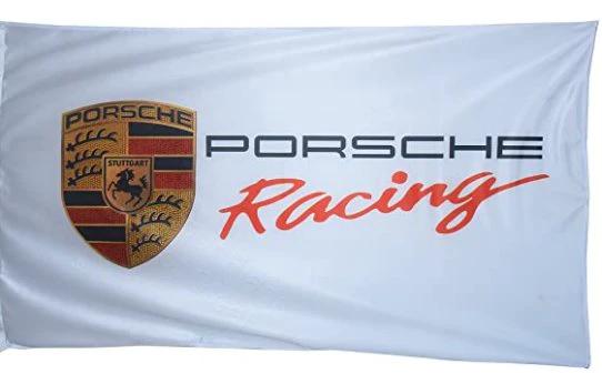 Porsche Flag Sport Racing 3X5 Ft Polyester Banner USA 90x150cm by flagsjustdoit
