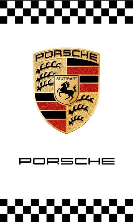 Porsche Flag White Vertical 3X5 Ft Polyester Banner USA 90x150cm by flagsjustdoit