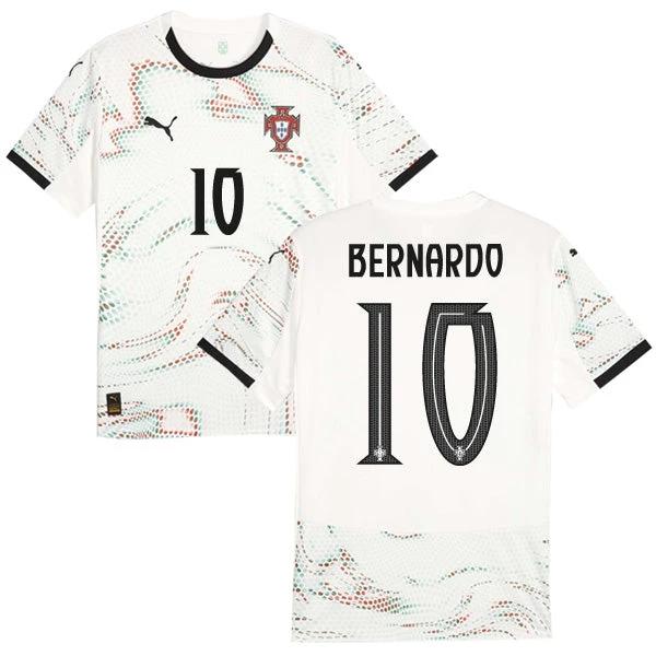 Portugal 2025 Away Bernardo #10 Jersey by Soccer Jersey