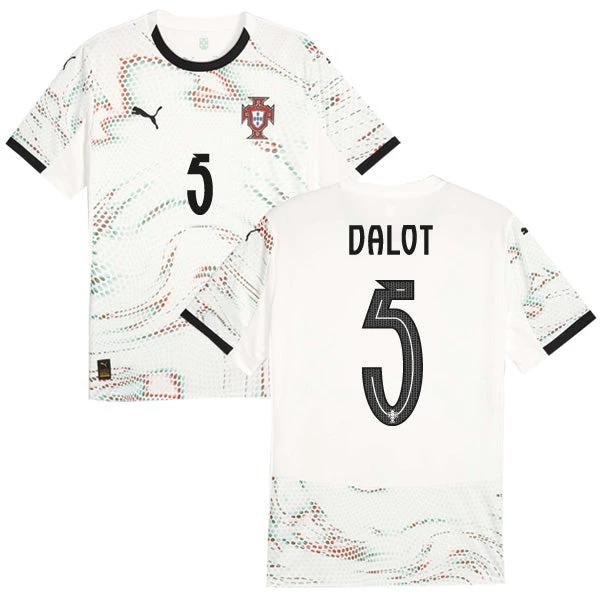Portugal 2025 Away Dalot 5 Jersey by Soccer Jersey