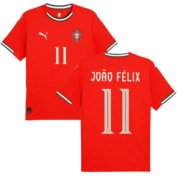 Portugal 2025 Home Joao Félix #11 Jersey by Soccer Jersey
