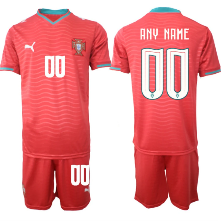 Portugal Team Custom Red 2026 World Cup Home Soccer Jersey Suit by Soccer Jersey