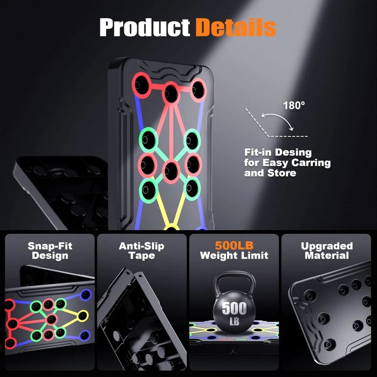 PowerFlex – Training board for targeted muscle building of chest & shoulders by BowLift