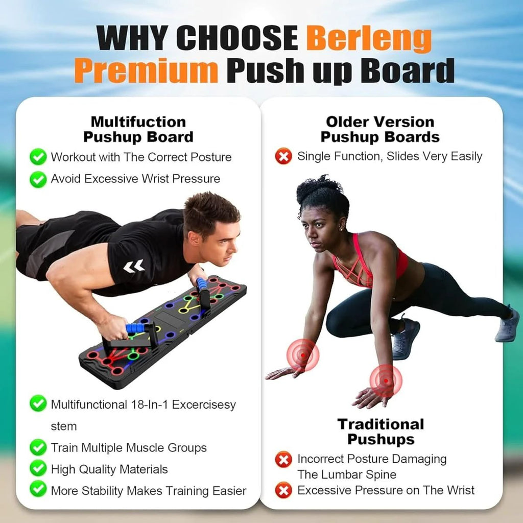 PowerFlex – Training board for targeted muscle building of chest & shoulders by BowLift