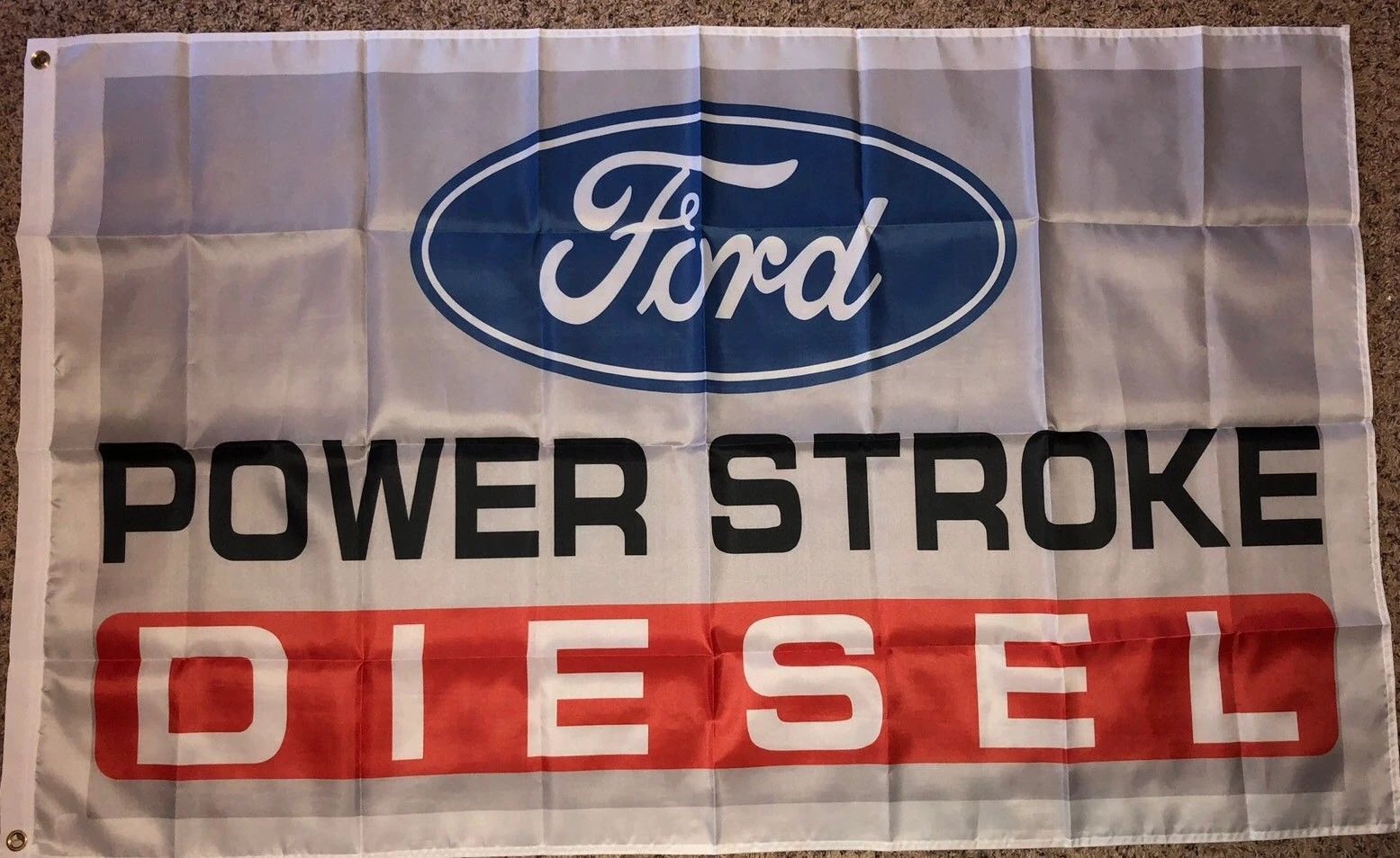 Ford Powerstroke diesel flag Power stroke nascar racing truck Flag-3 x 5 Ft by flagsshop