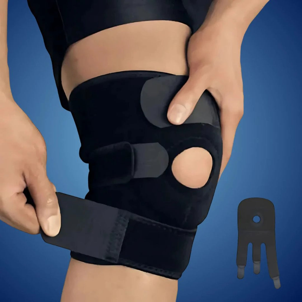 ProFlex Knee Support with Adjustable Compression | for Pain Relief - Injury Recovery - Arthritis and Sports Stability Bowlift by Bowlift