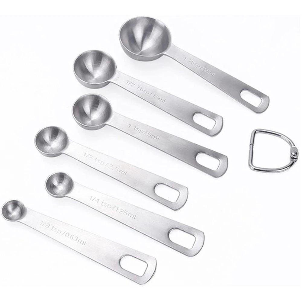 Pro Scoop Measuring Spoons | 6pcs by Casa & Beyond