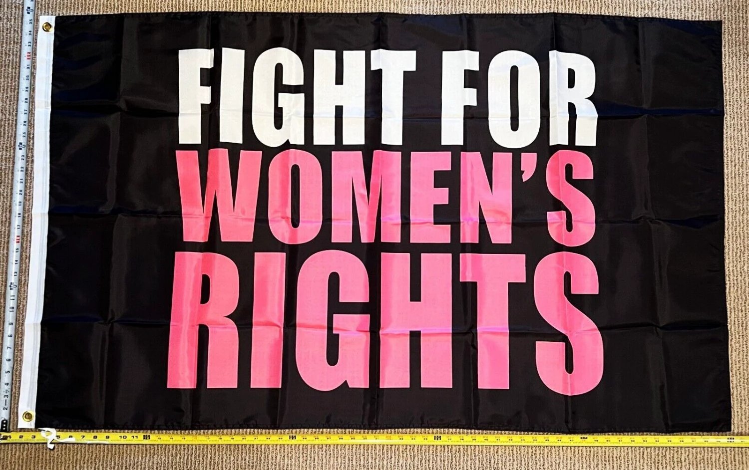 Pro Women Pro Choice Flag Fight For Woman's Right BP USA Sign 3x5 by flagsjustdoit