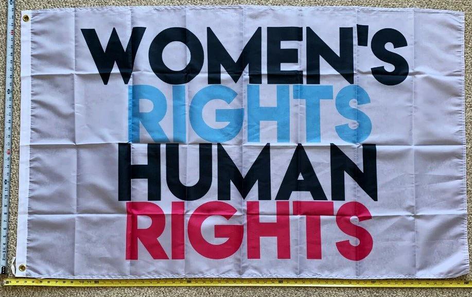 Pro Women Pro Choice Flag Human Rights Women Rights W USA Sign 3x5' by flagsjustdoit