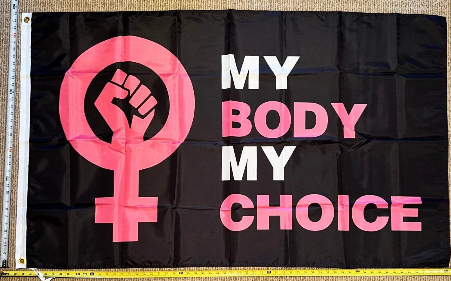 Pro Women Pro Choice Flag My Body My Choice Rights F USA Sign 3x5' by flagsjustdoit