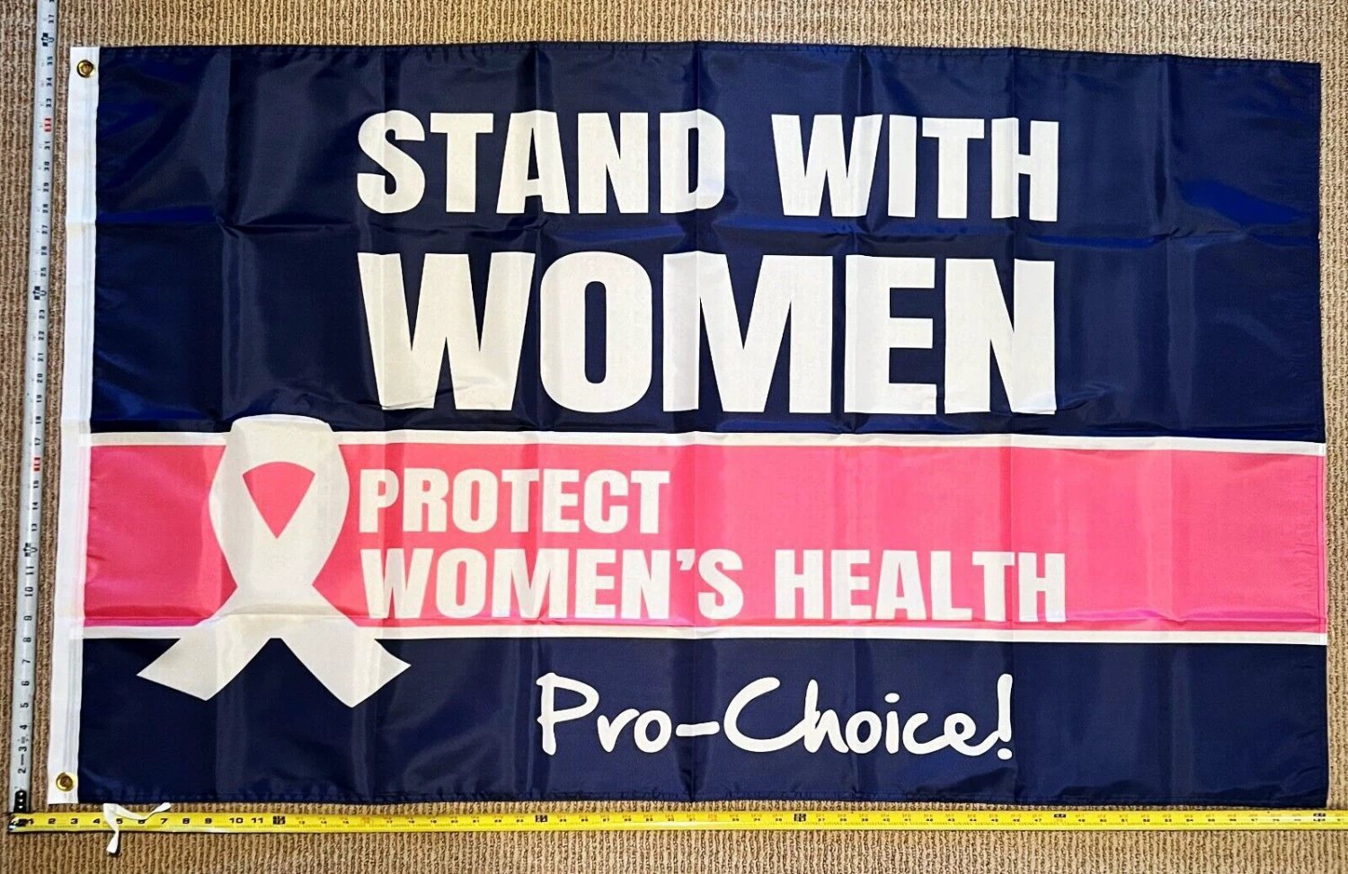 Pro Women Pro Choice Flag Women's Human Rights Stand USA Sign 3x5' by flagsjustdoit