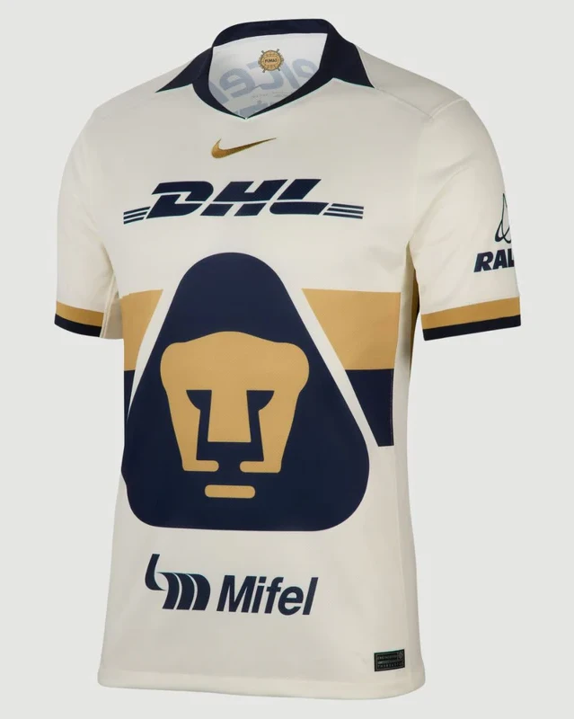 Pumas UNAM 2025-26 R. FUNES MORI 29 Home Jersey – Blanco by Soccer Jersey