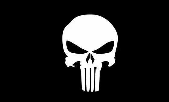 Skull Flag-3x5FT Banner-100% polyester by flagsshop