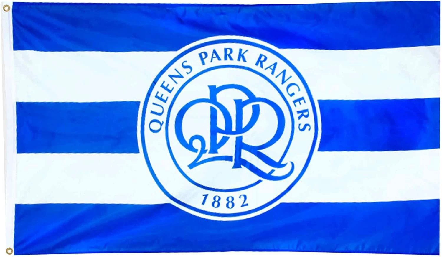 QPR Giant Official Queens Park Rangers Crest Flag Football Club Flag 3x5ft Banner Polyester by flagsjustdoit