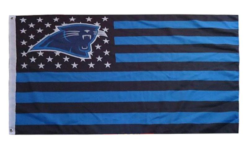 Carolina Panthers Flag-3x5FT NFL Banner-100% polyester-super bowl by flagsshop