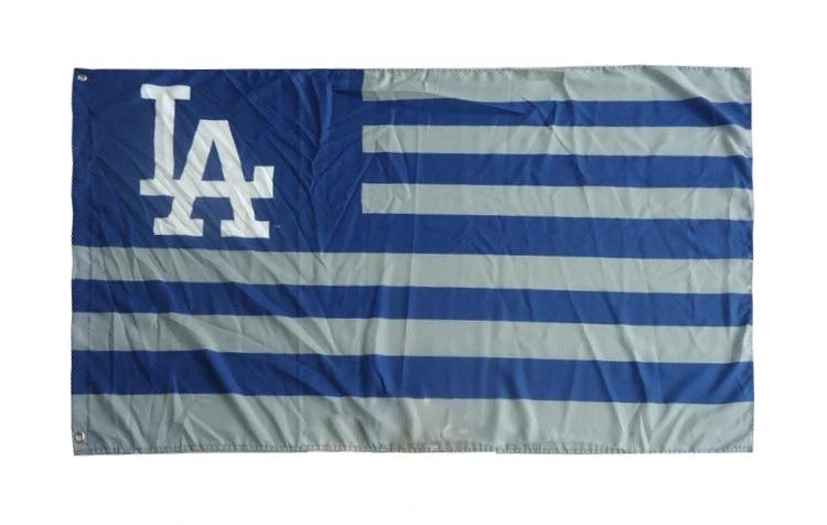 Los Angeles Dodgers Flag-3x5FT Banner-100% polyester by flagsshop