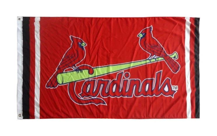 St. Louis Cardinals Flag-3x5FT Banner-100% polyester by flagsshop