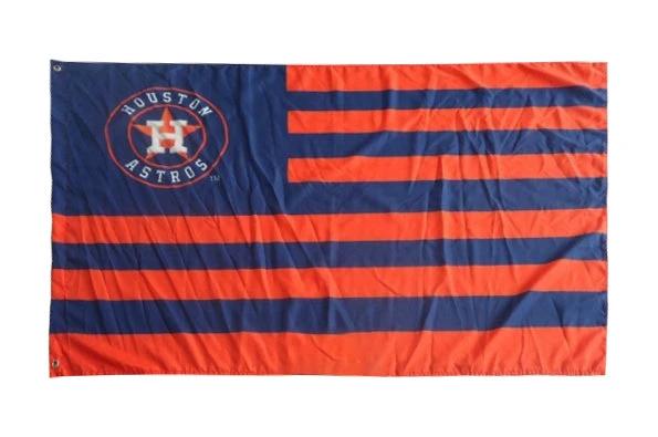 Houston Astros Flag-3x5FT Banner-100% polyester by flagsshop