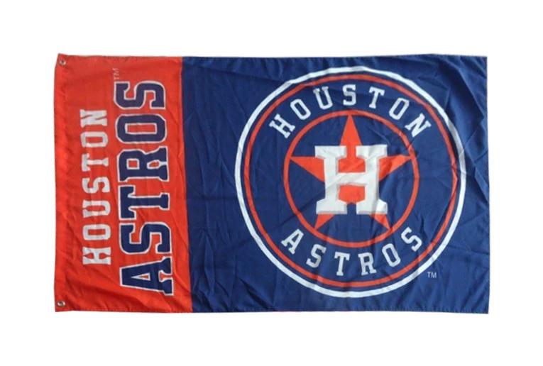 Houston Astros Flag-3x5FT Banner-100% polyester by flagsshop
